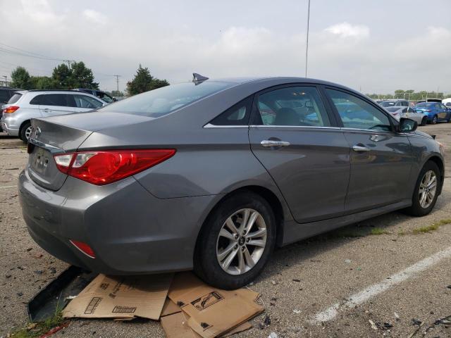 5NPEB4AC7EH884612 - 2014 HYUNDAI SONATA GLS CHARCOAL photo 3