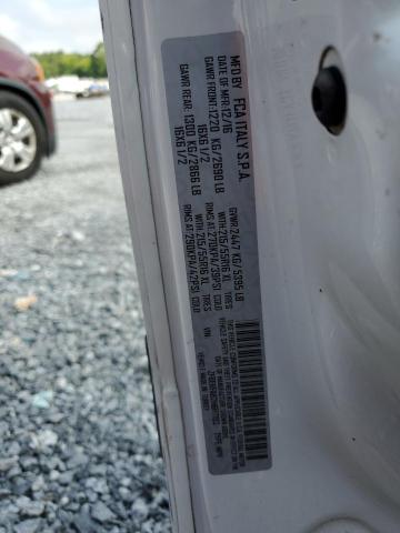 ZFBERFAB2H6F17183 - 2017 RAM PROMASTER WHITE photo 12