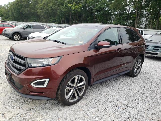 2FMPK4APXGBB32439 - 2016 FORD EDGE SPORT BURGUNDY photo 1