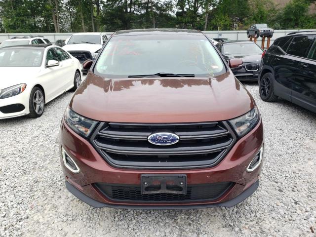 2FMPK4APXGBB32439 - 2016 FORD EDGE SPORT BURGUNDY photo 5