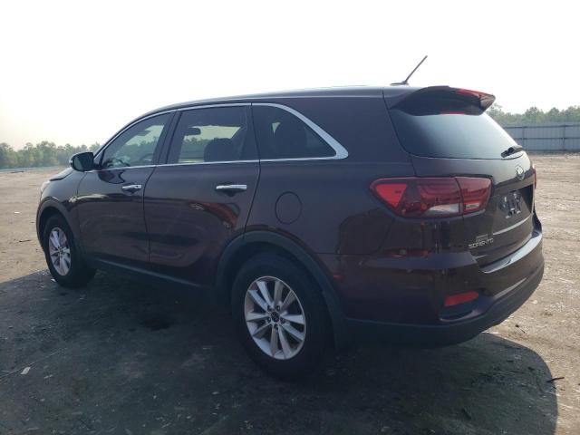 5XYPG4A3XKG516793 - 2019 KIA SORENTO L BURGUNDY photo 2