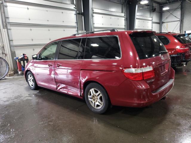 5FNRL387X6B426869 - 2006 HONDA ODYSSEY EXL MAROON photo 2