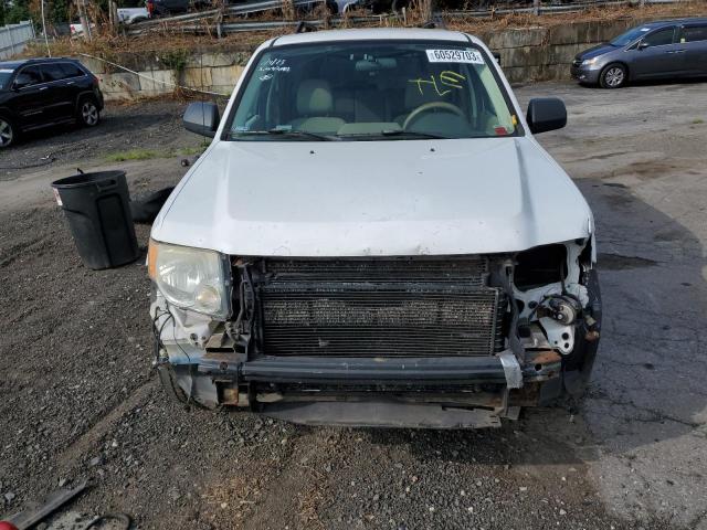 1FMCU59H08KA12507 - 2008 FORD ESCAPE HYB HEV WHITE photo 5