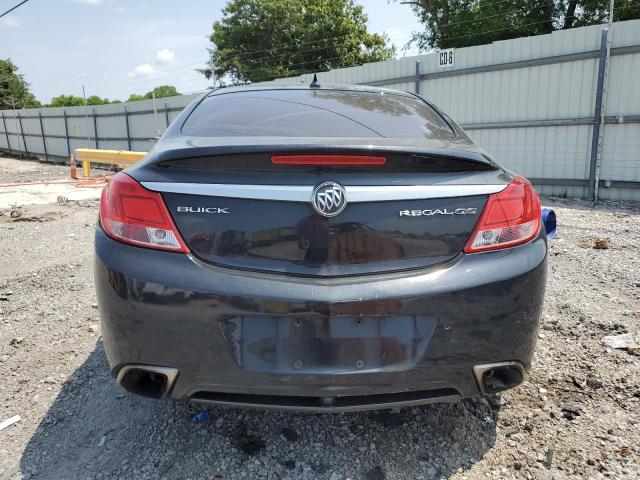 2G4GV5GV8D9188630 - 2013 BUICK REGAL GS BLACK photo 6