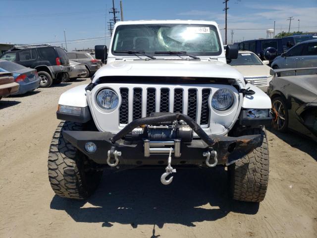 1C6HJTFG9LL182555 - 2020 JEEP GLADIATOR OVERLAND WHITE photo 5