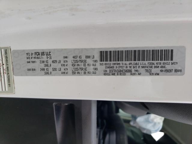 3C6TRVDG8HE506886 - 2017 RAM PROMASTER 2500 HIGH 白色 照片 13