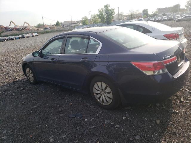 1HGCP2F32CA048038 - 2012 HONDA ACCORD LX BLUE photo 2