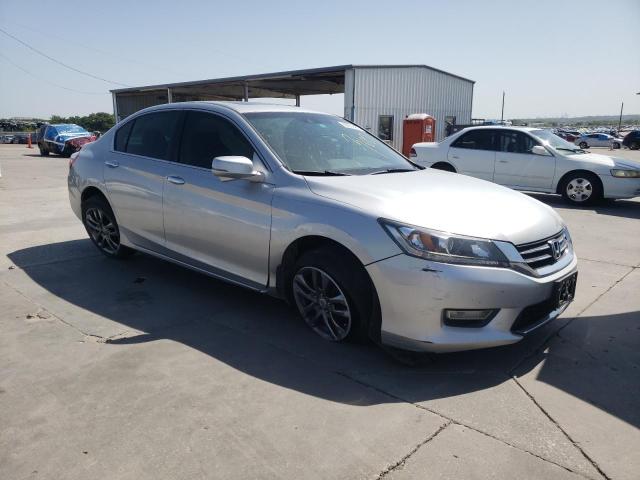 1HGCR2F8XDA227919 - 2013 HONDA ACCORD EXL SILVER photo 4