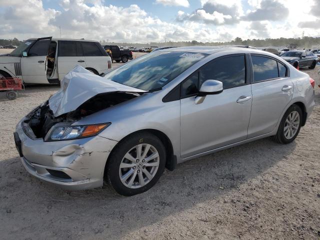 19XFB2F98CE047973 - 2012 HONDA CIVIC EXL ნაცრისფერი ფოტო 1