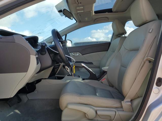 19XFB2F98CE047973 - 2012 HONDA CIVIC EXL ნაცრისფერი ფოტო 7