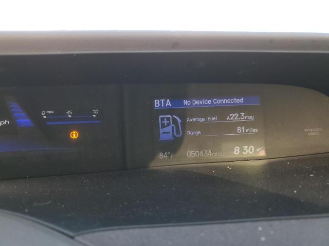 19XFB2F98CE047973 - 2012 HONDA CIVIC EXL ნაცრისფერი ფოტო 9