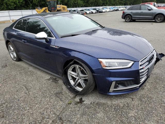 WAUR4AF57JA084783 - 2018 AUDI S5 PRESTIGE 蓝色 照片 4