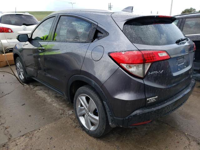 3CZRU6H72KM724279 - 2019 HONDA HR-V EXL CHARCOAL photo 2