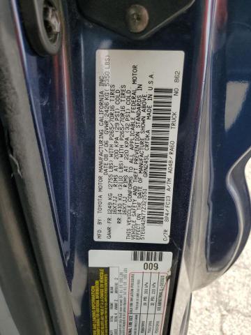 5TEUU42N77Z321551 - 2007 TOYOTA TACOMA ACCESS CAB ლურჯი ფოტო 12