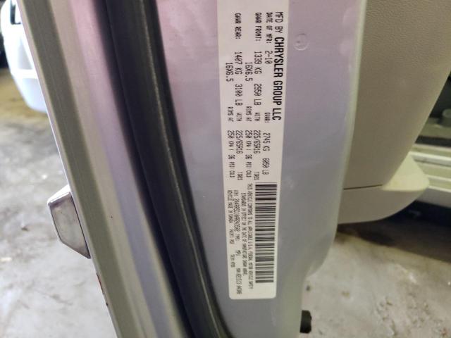 2A4RR5D10AR243502 - 2010 CHRYSLER TOWN & COU TOURING 银色 照片 12