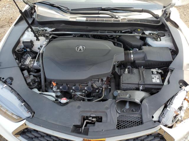 19UUB3F69JA006529 - 2018 ACURA TLX TECH+A WHITE photo 11