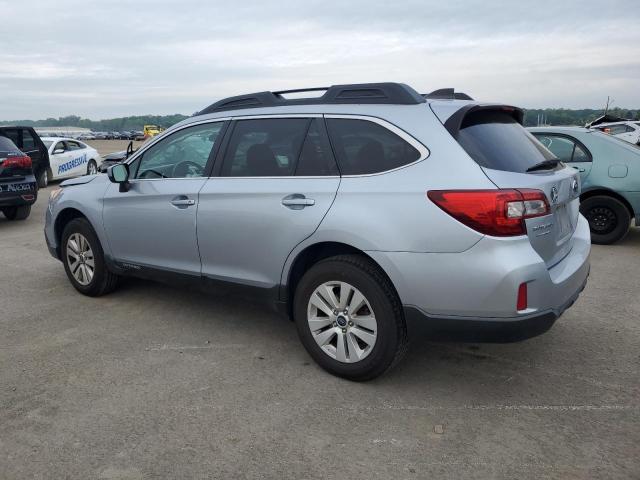 4S4BSACC0H3416991 - 2017 SUBARU OUTBACK 2.5I PREMIUM SILVER photo 2