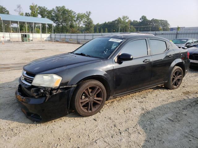 1B3BD1FG7BN573895 - 2011 DODGE AVENGER MAINSTREET BLACK photo 1