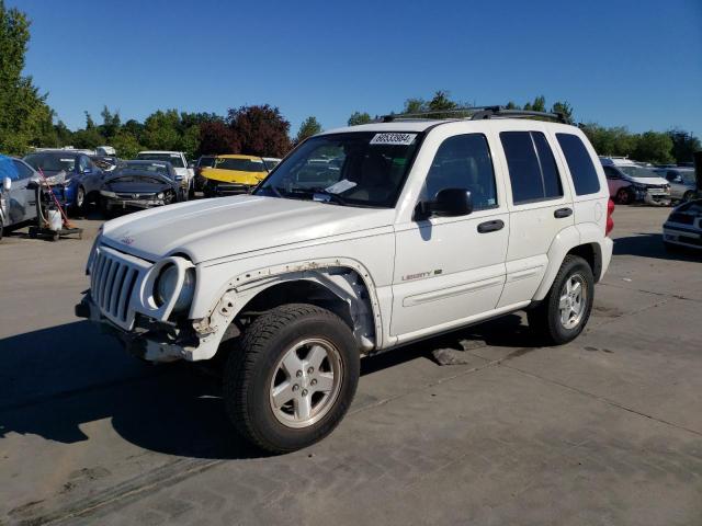 1J4GK58K33W677776 - 2003 JEEP LIBERTY LIMITED WHITE photo 1