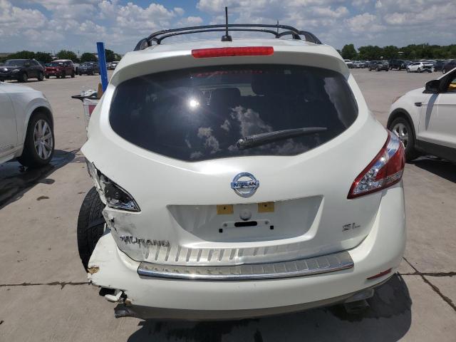 JN8AZ1MU4BW068920 - 2011 NISSAN MURANO S WHITE photo 6