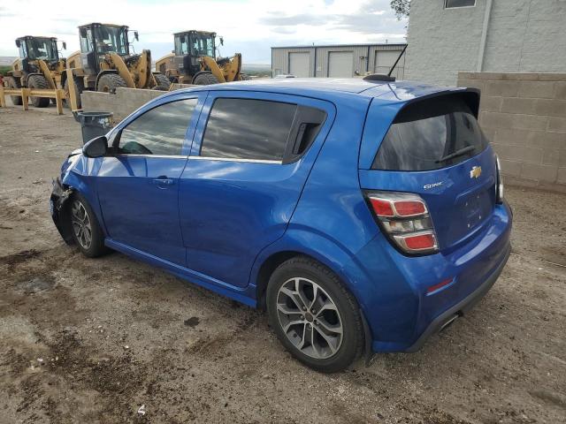 1G1JD6SHXH4147101 - 2017 CHEVROLET SONIC LT BLUE photo 2