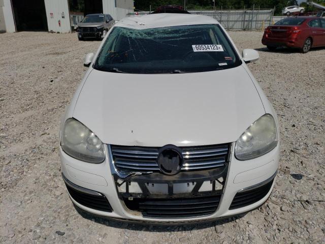 3VWAZ7AJ1AM101036 - 2010 VOLKSWAGEN JETTA LIMITED WHITE photo 5