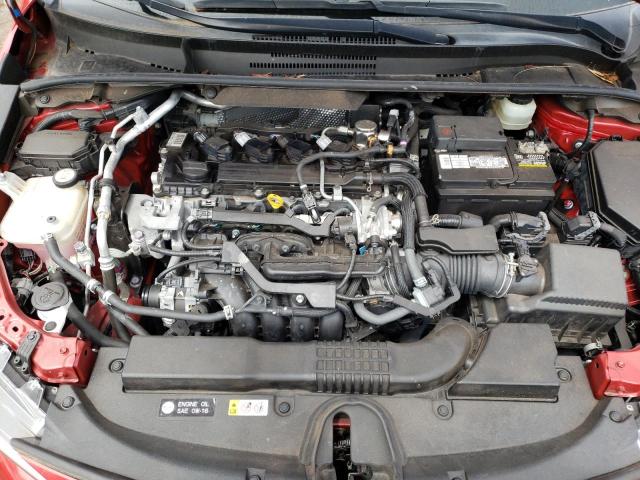 JTDS4RCE1LJ049635 - 2020 TOYOTA COROLLA SE BURGUNDY photo 11