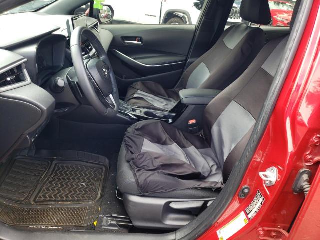 JTDS4RCE1LJ049635 - 2020 TOYOTA COROLLA SE BURGUNDY photo 7