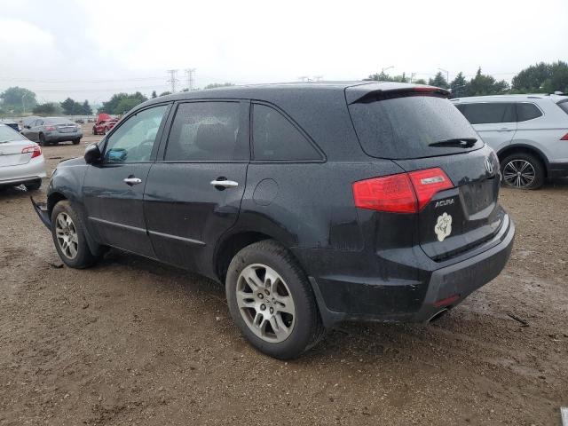 2HNYD28457H551647 - 2007 ACURA MDX TECHNOLOGY BLACK photo 2