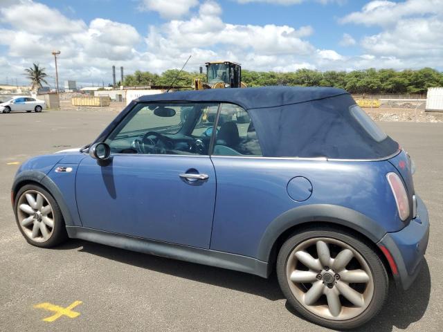 WMWRH33475TF81602 - 2005 MINI COOPER S BLUE photo 2