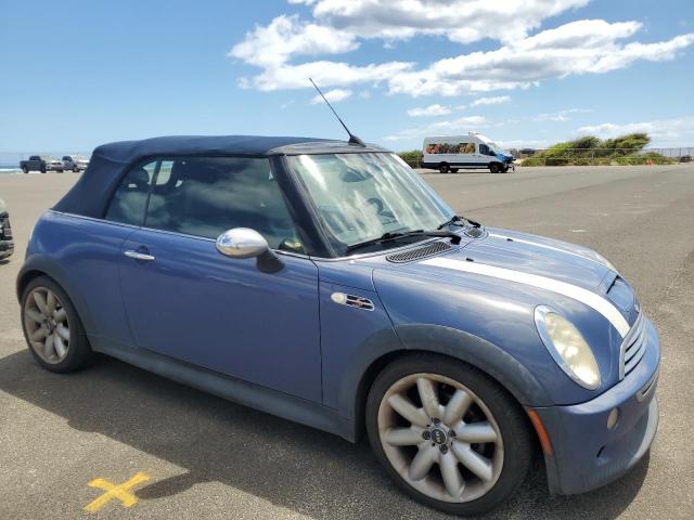 WMWRH33475TF81602 - 2005 MINI COOPER S BLUE photo 4