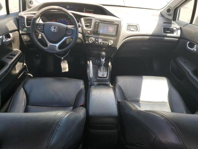 19XFB2F97EE205612 - 2014 HONDA CIVIC EXL WHITE photo 8