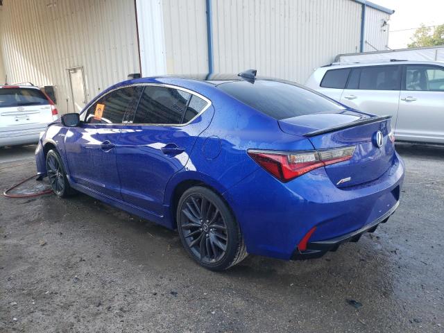 19UDE2F82LA006393 - 2020 ACURA ILX PREMIUM A-SPEC BLUE photo 2