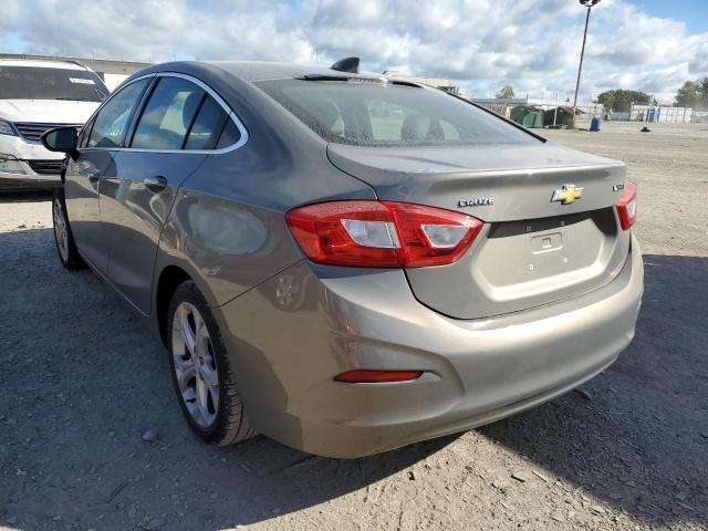 3G1BF5SM3HS596741 - 2017 CHEVROLET CRUZE PREMIER GRAY photo 3