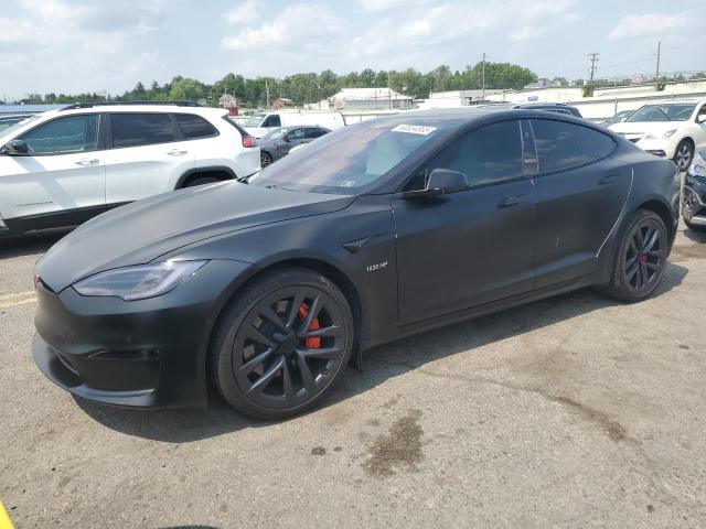 5YJSA1E66NF460913 - 2022 TESLA MODEL S 黑色 照片 1