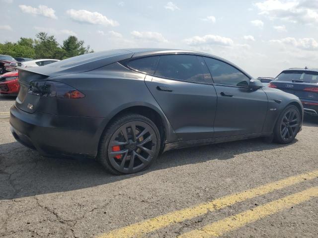 5YJSA1E66NF460913 - 2022 TESLA MODEL S 黑色 照片 3