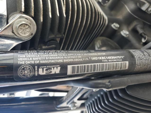 1HD1KBC14KB647571 - 2019 HARLEY-DAVIDSON FLHX 黑色 照片 10