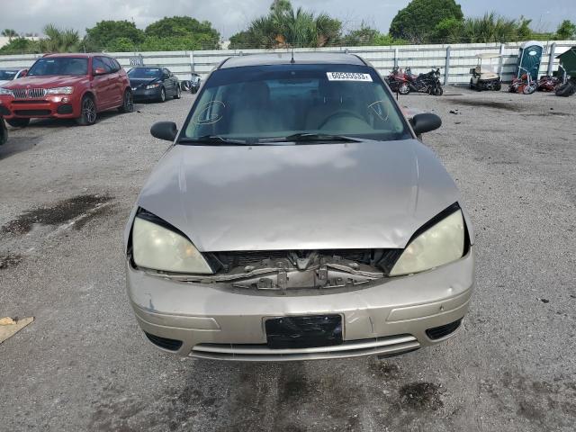 1FAFP34N57W239957 - 2007 FORD FOCUS ZX4 GOLD photo 5