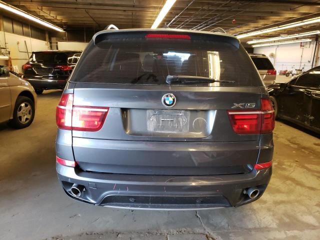 5UXZW0C52BL655869 - 2011 BMW X5 XDRIVE35D GRAY photo 6