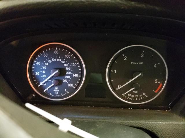 5UXZW0C52BL655869 - 2011 BMW X5 XDRIVE35D GRAY photo 9