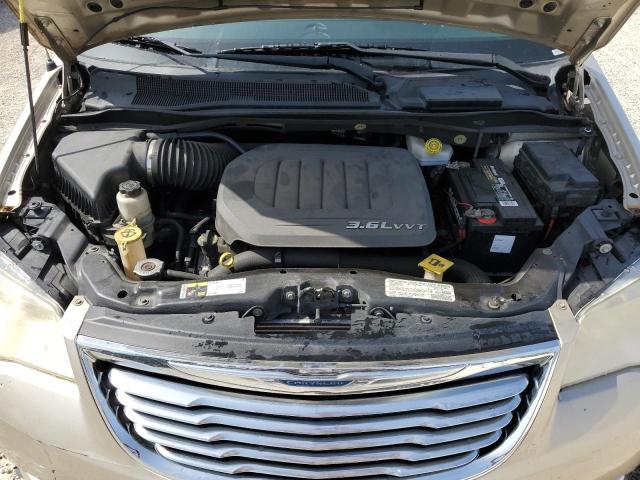 2C4RC1CG3DR615912 - 2013 CHRYSLER TOWN & COU TOURING L GOLD photo 12