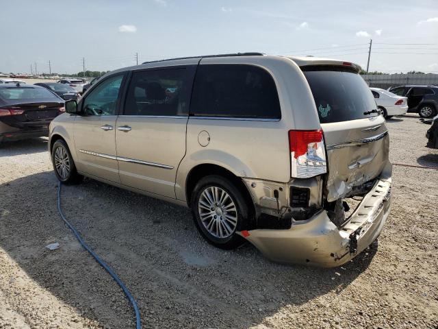 2C4RC1CG3DR615912 - 2013 CHRYSLER TOWN & COU TOURING L GOLD photo 2