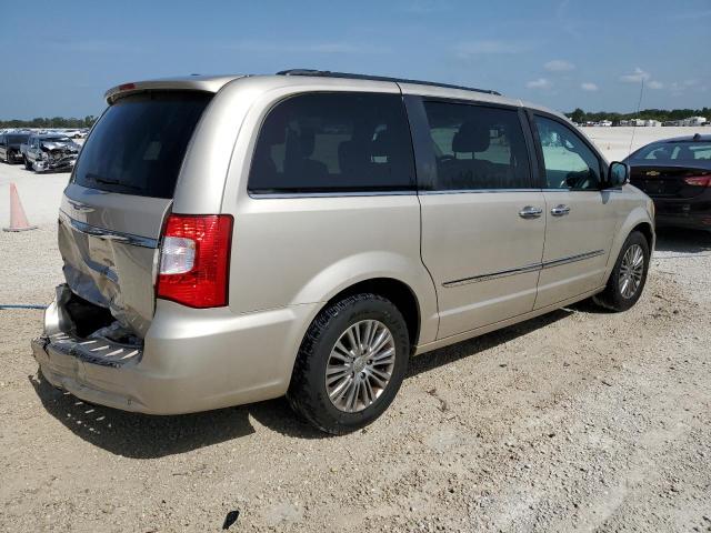 2C4RC1CG3DR615912 - 2013 CHRYSLER TOWN & COU TOURING L GOLD photo 3