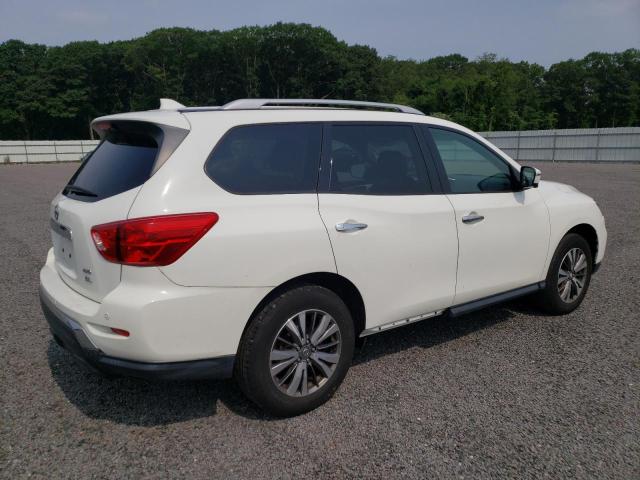 5N1DR2MM6KC620302 - 2019 NISSAN PATHFINDER S WHITE photo 3