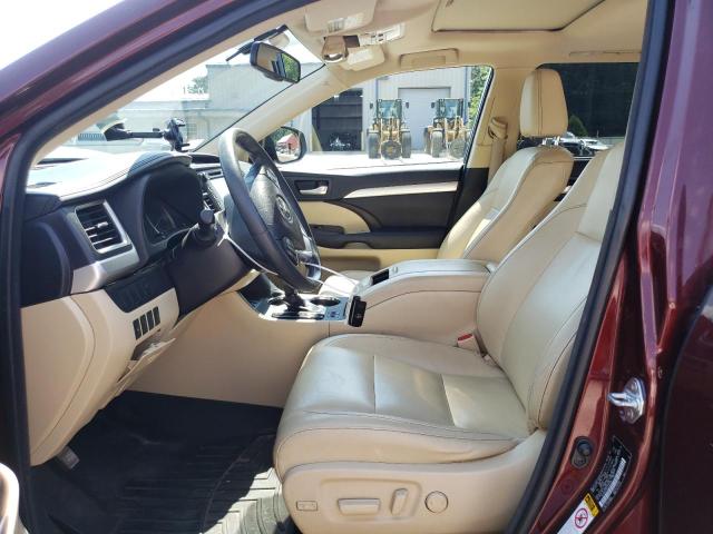 5TDJKRFH4GS250798 - 2016 TOYOTA HIGHLANDER XLE Qəhvəyi foto 7