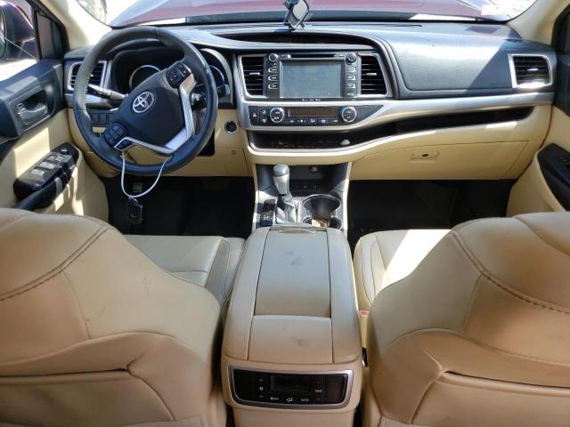 5TDJKRFH4GS250798 - 2016 TOYOTA HIGHLANDER XLE Qəhvəyi foto 8