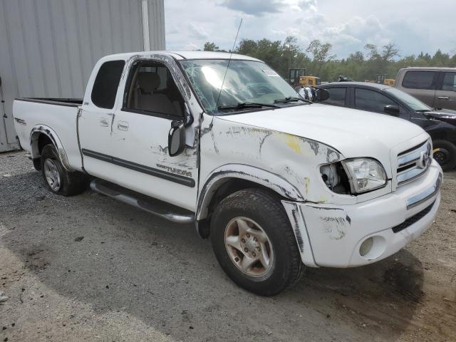 5TBRT34193S345282 - 2003 TOYOTA TUNDRA ACCESS CAB SR5 WHITE photo 4