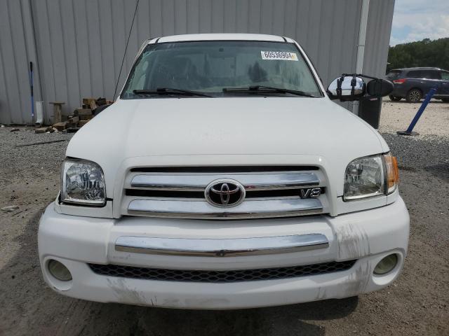 5TBRT34193S345282 - 2003 TOYOTA TUNDRA ACCESS CAB SR5 WHITE photo 5