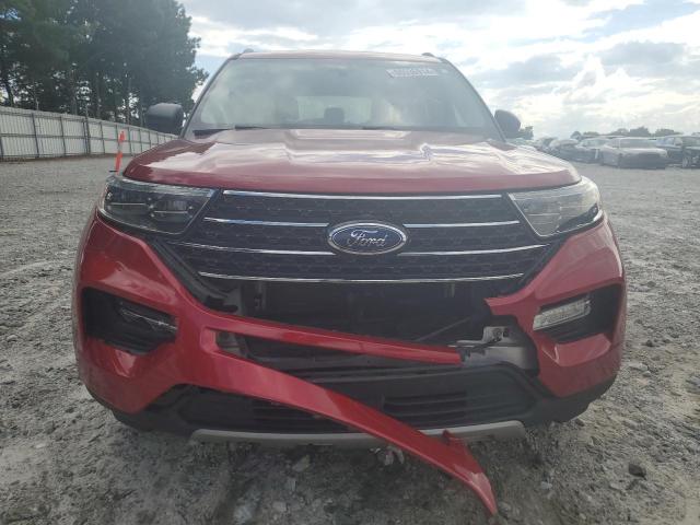 1FMSK7DH8LGD12232 - 2020 FORD EXPLORER XLT RED photo 5