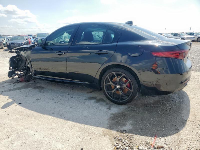 ZARFAMBN6M7644810 - 2021 ALFA ROMEO GIULIA TI Սև լուսանկար 2